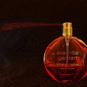 perfume, perfume bottle, flacon, light from below, transmitted light, red, spray, glass bottle, perfume, perfume, perfume, perfume, perfume